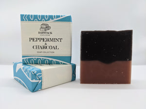 Peppermint and Charcoal Soap Bar